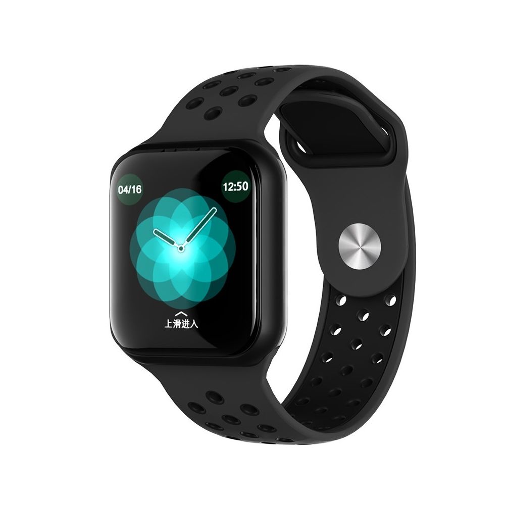 Wewoo - Montre connectée F8 1,3 pouces écran couleur IPS Smart Watch IP67 étancherappel d'appel de soutien / surveillance de la fréquence cardiaque / pression artérielle / du sommeil noir - Montre connectée