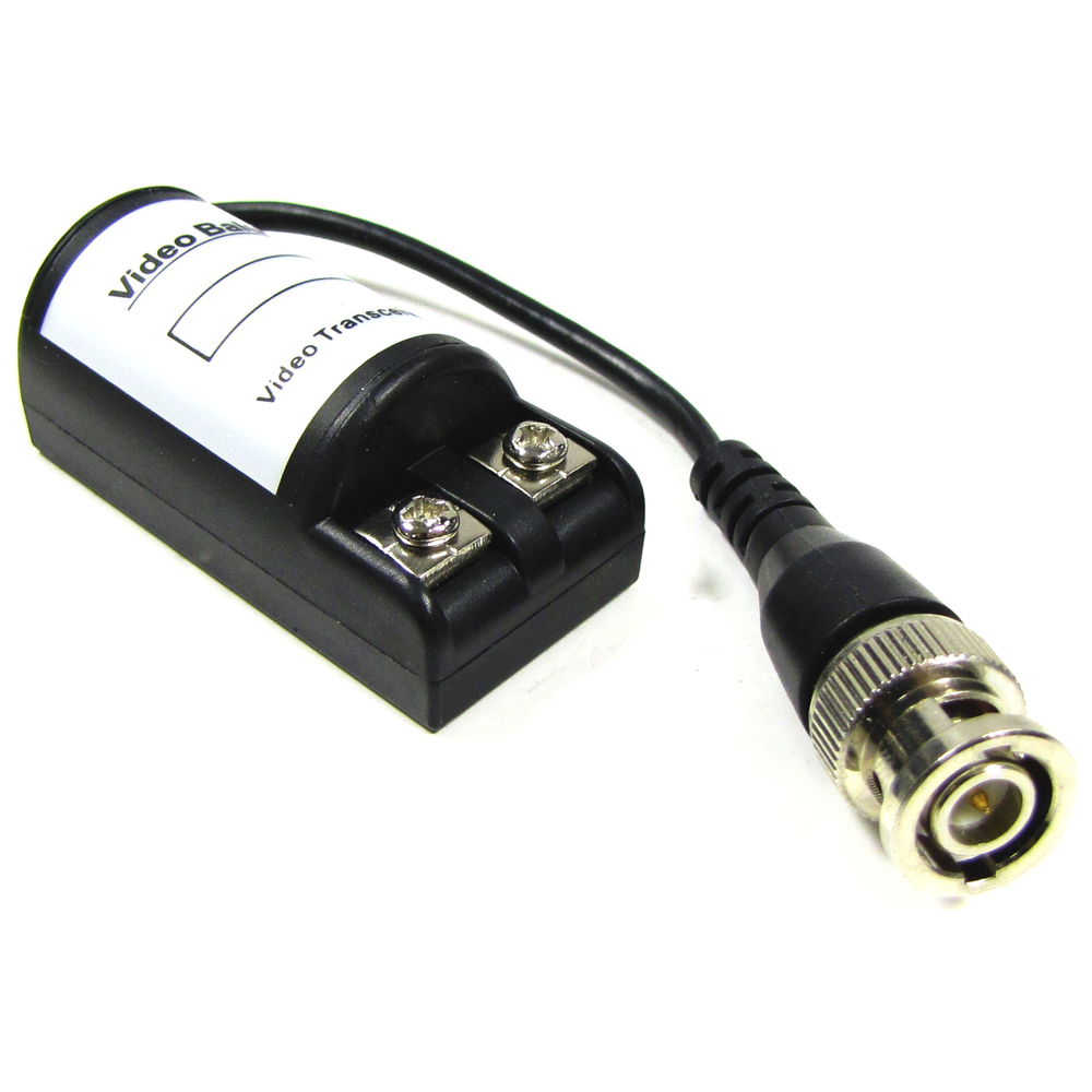 Bematik - Passif Balun (BNC-câble au bornier à 2 broches) - Accessoires sécurité connectée
