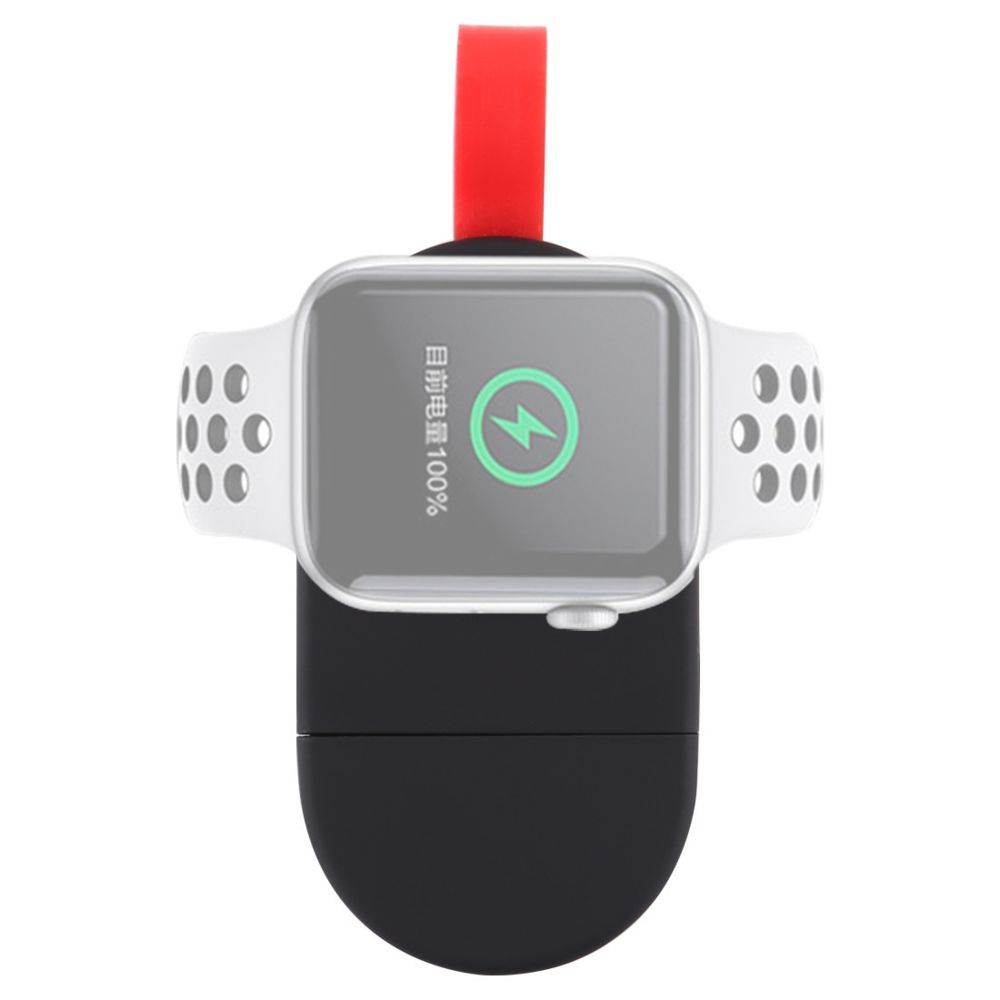 Wewoo - Chargeur magnétique portable universel sans fil pour Apple Watch séries 5 & 4 & 3 & 2 & 1 Noir - Accessoires Apple Watch