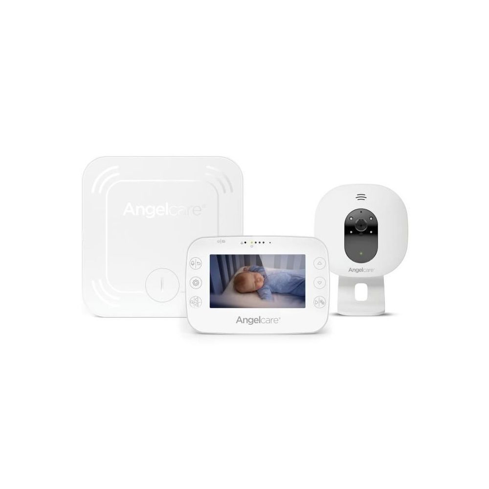 Angelcare - ANGEL CARE Babyphone video avec détecteur de mouvements AC327 - Ecran 4,3 - Babyphone connecté