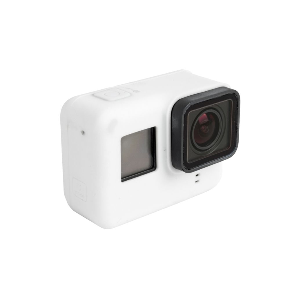 Wewoo - Coque blanc pour GoPro HERO5 Silicone boîtier de protection de Shell - Caméras Sportives