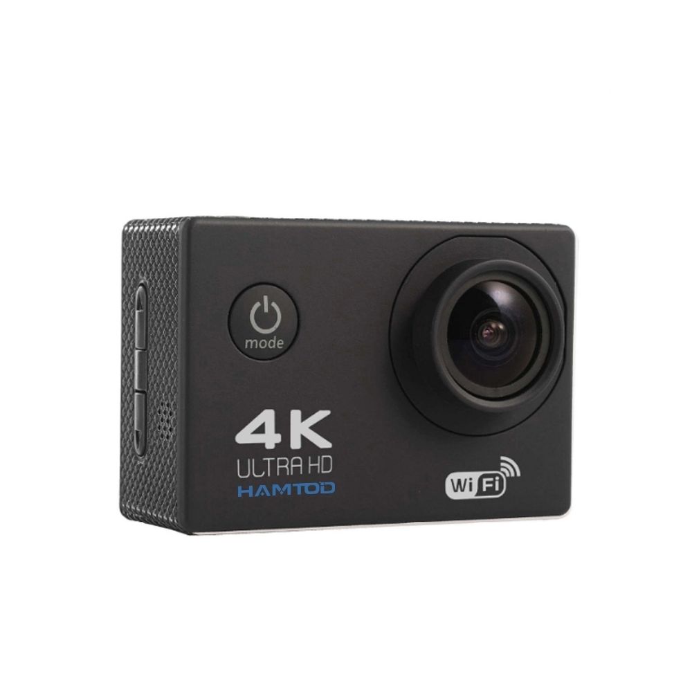 Wewoo - Caméra sport WiFi HD 4K avec boîtier étanche, écran LCD 2.0 pouces, objectif grand angle 120 degrés noir - Caméras Sportives