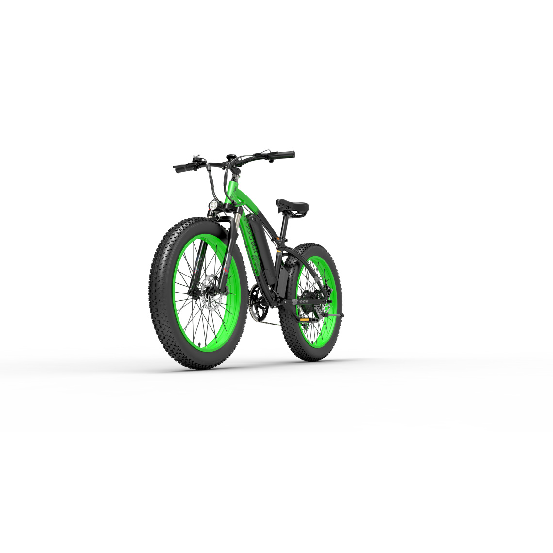 GoGoBest - Vélo électrique GOGOBEST GF600, 1000W, 40 KM/H, Noir vert - Vélo électrique