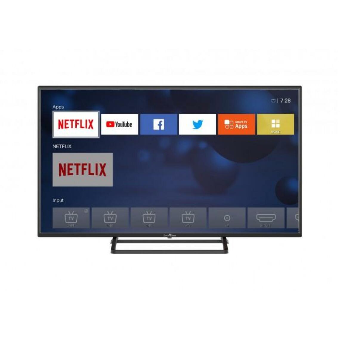 Smart Tech - Smart Tech 40" FHD Linux Smart TV T2/S2/C, Netflix&Youtube, SMT40N30FV1U1B1 - TV 44'' à 49''