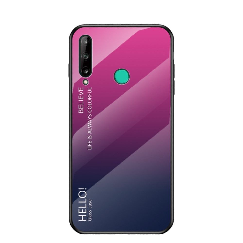 Generic - Coque en TPU combo de dégradé de couleurs rose/bleu foncé pour votre Huawei P40 Lite E/Y7P - Coque, étui smartphone