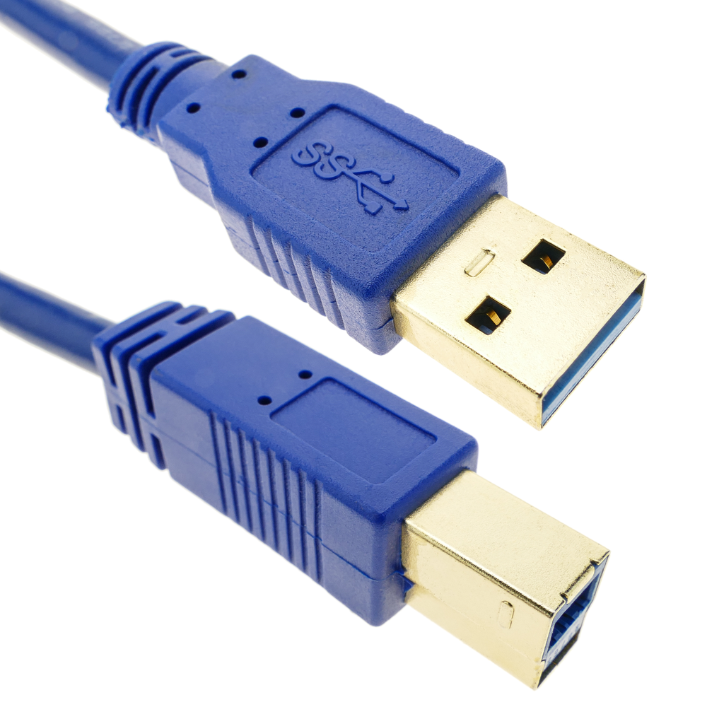 Bematik - Super Cable USB 3.0 Un mâle à B mâle 3m - Câble USB