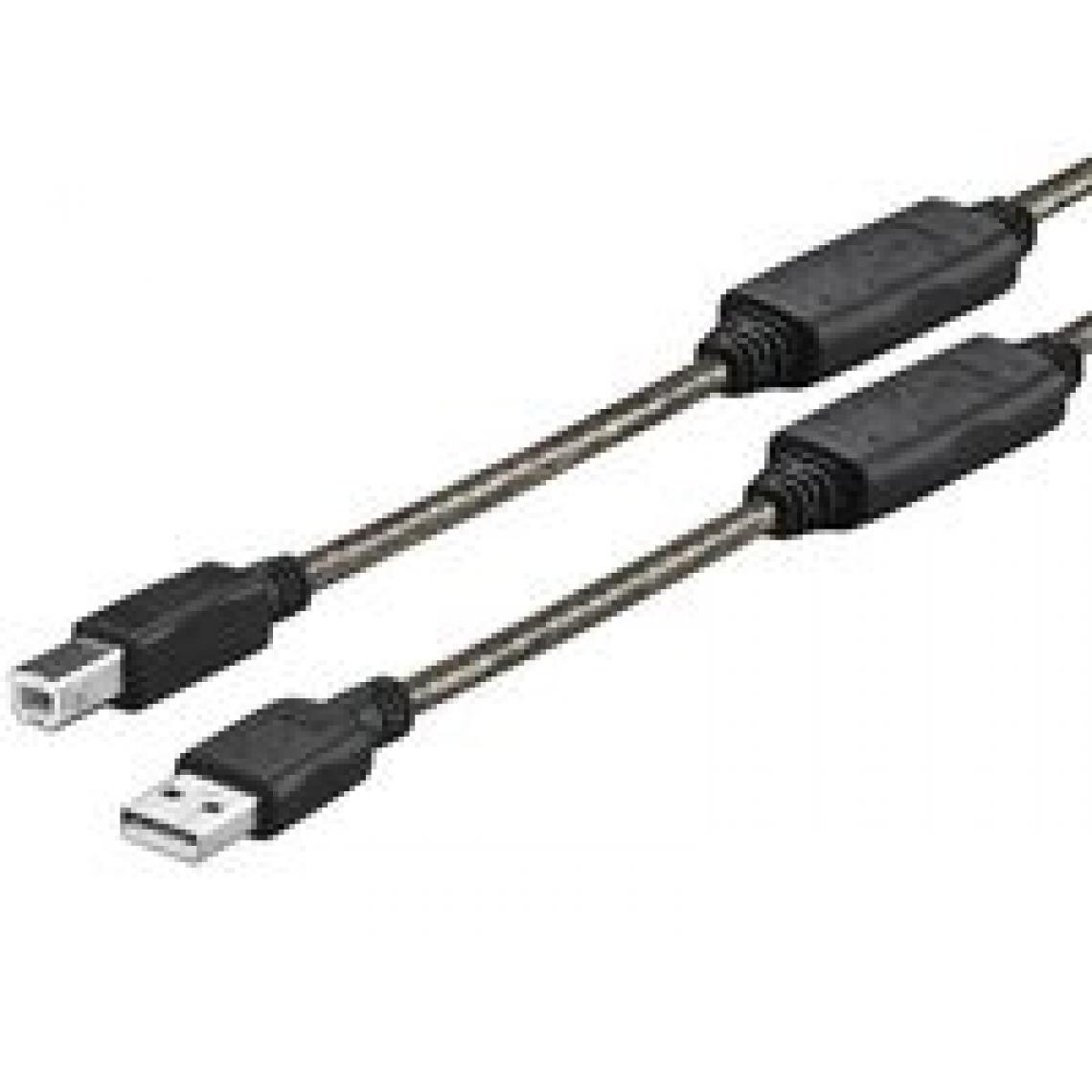 Inconnu - USB 2.0 Cable A - B M - M 20 M Built - in amplifer Double shieldings in cable - Câble antenne