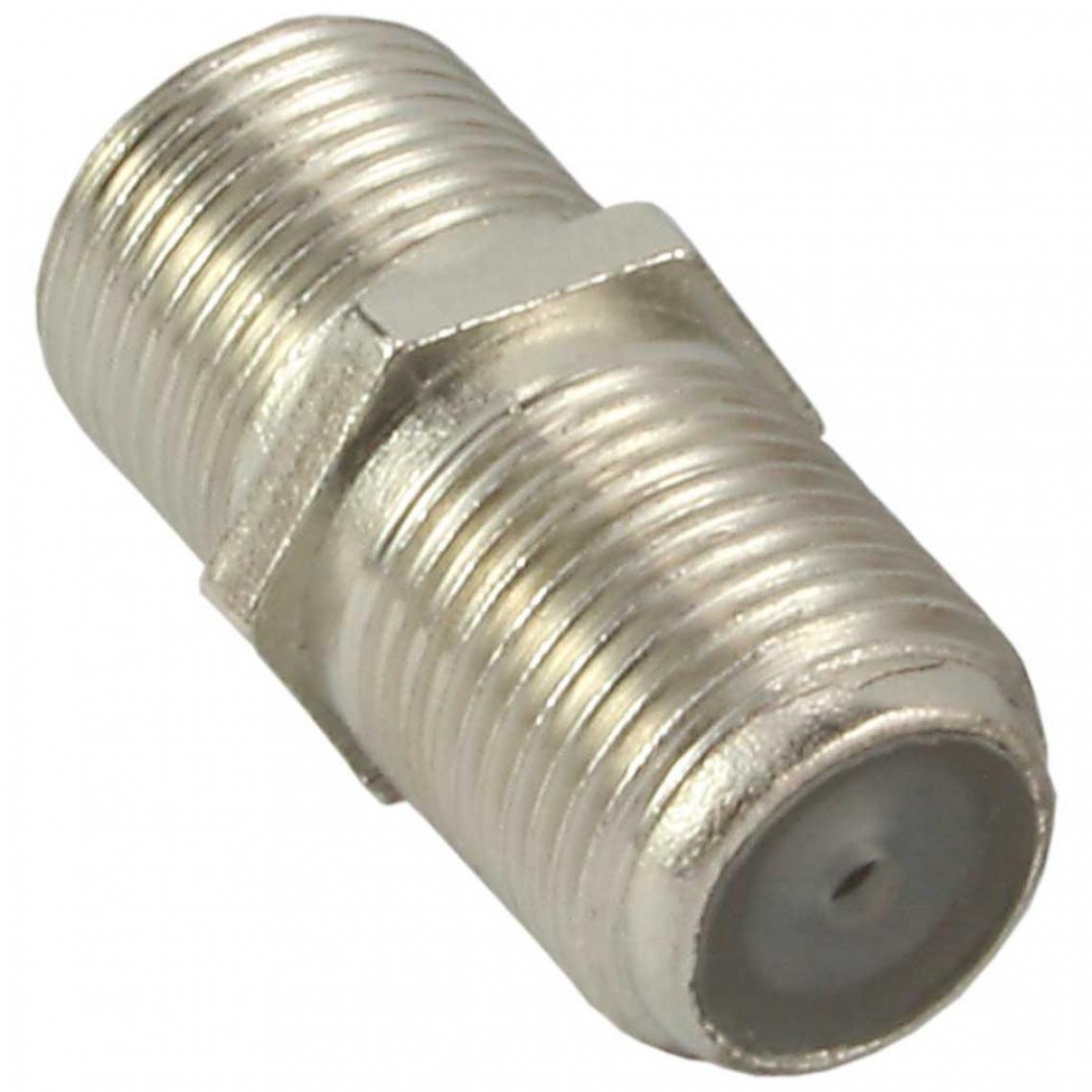 Inline - SAT raccordement F (double connecteur femelle, accouplement F), InLine® - Câble antenne