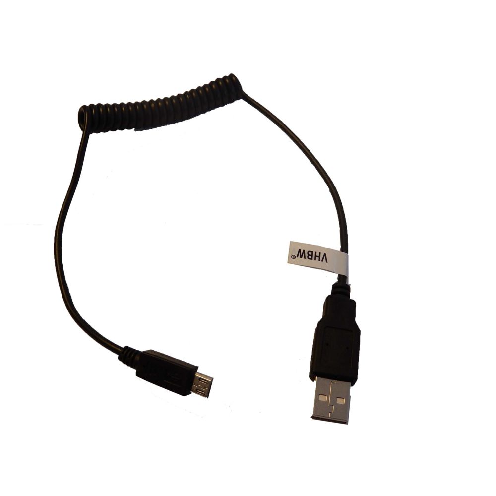 Vhbw - vhbw Câble USB et micro USB flexible pour Acer beTouch E120, E130, Liquid Metal, Stream, CloudMobile S500, Liquid Z110 Duo, Liquid E - Autres accessoires smartphone