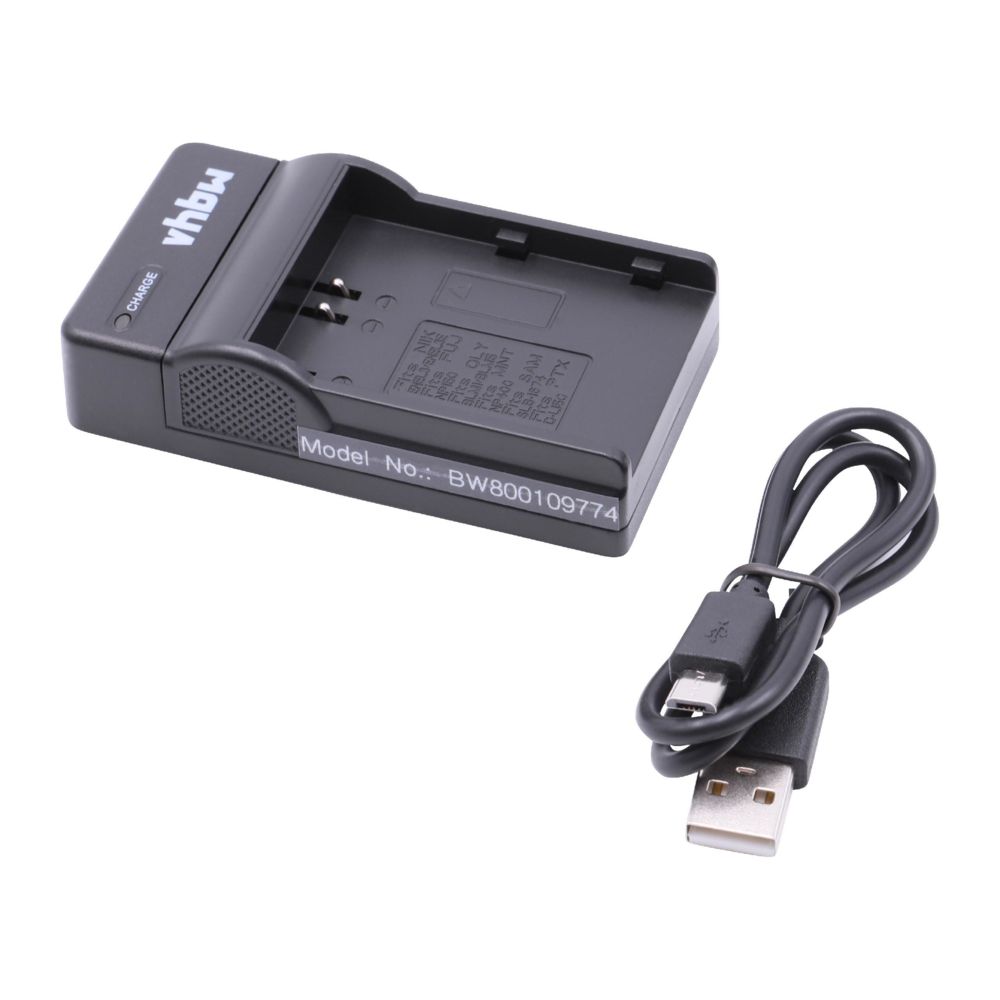 Vhbw - vhbw Chargeur, câble de charge Micro USB pour appareil photo Olympus C-5060 wide, E-1, E-3, E-30, E-300, E-330, E-500, E-510, E-520. - Batterie Photo & Video