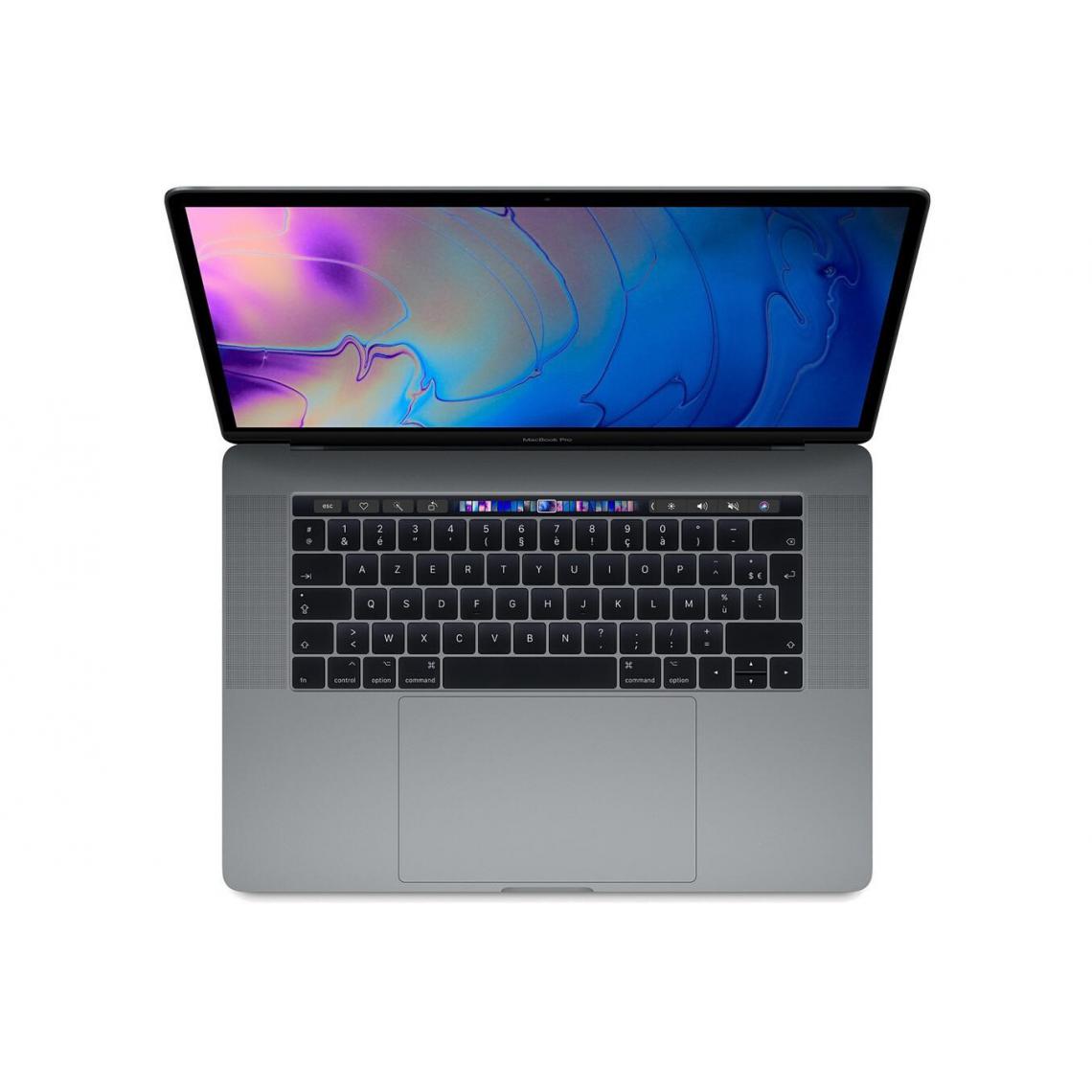 Apple - MacBook Pro 15'' (2019) Core i7 16Go 256Go SSD Retina TouchBar Touch Id (MV902FN/A) Gris Sidéral - MacBook