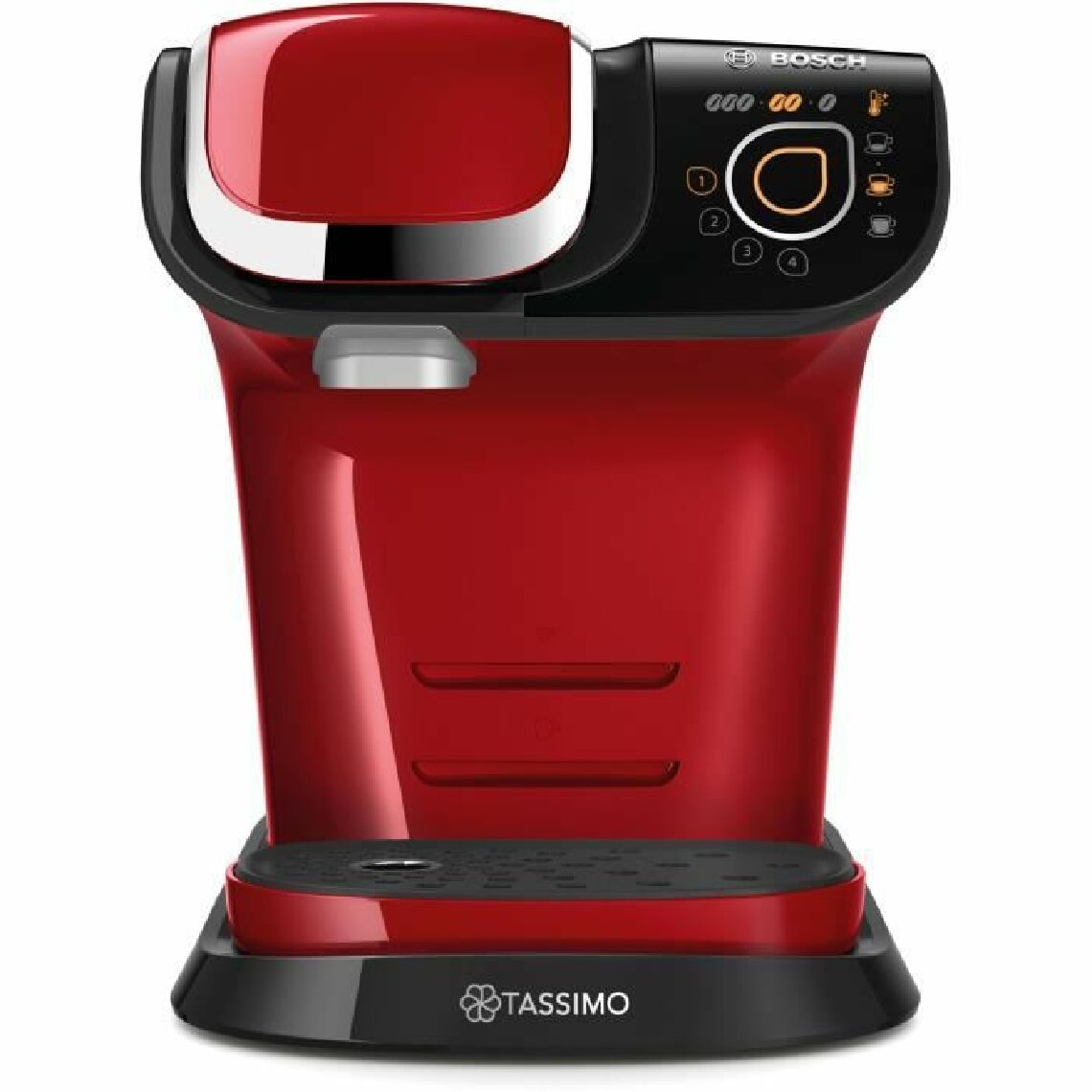 Bosch - BOSCH - TAS6503 - Machine a café TASSIMO multi-boissons - Réservoir d'eau 1,3L - Arret automatique - Rouge - Expresso - Cafetière