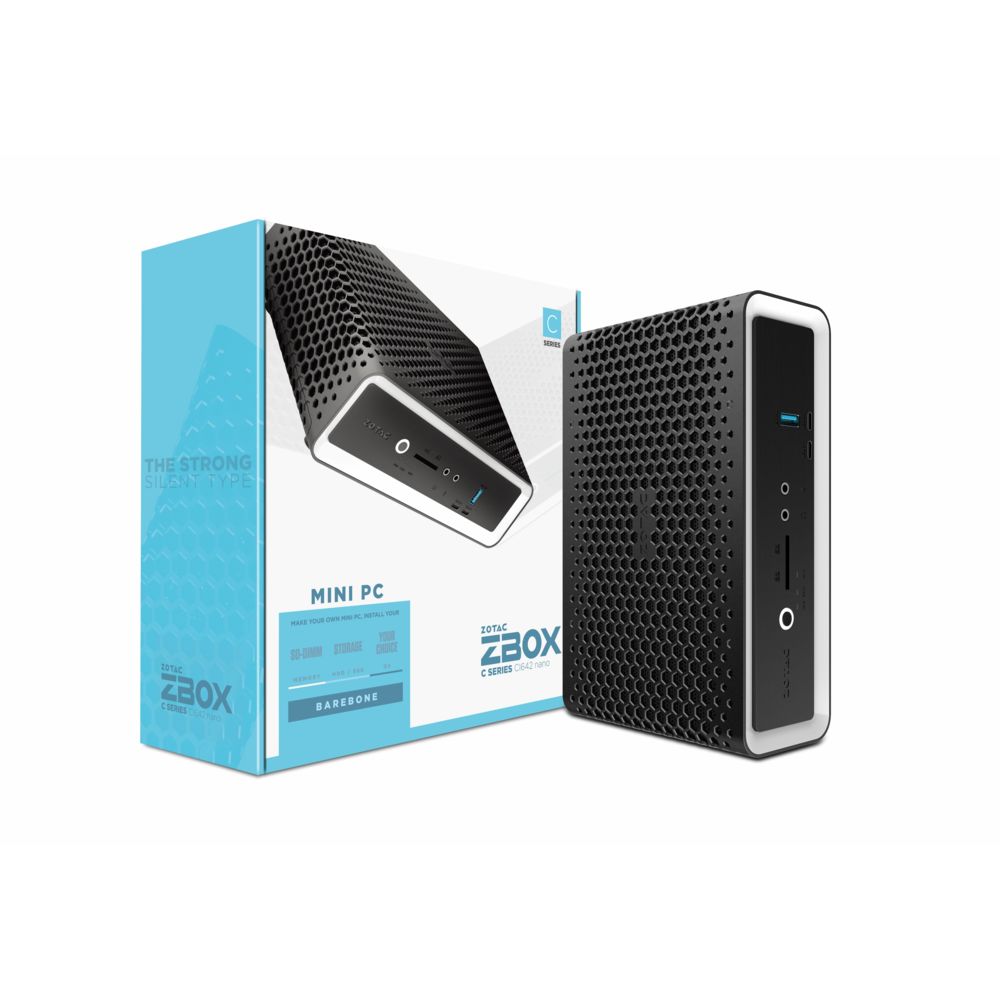 Zotac - Barebone ZBOX NANO FANLESS 2020 - ZBOX-CA621NANO-BE - PC Fixe