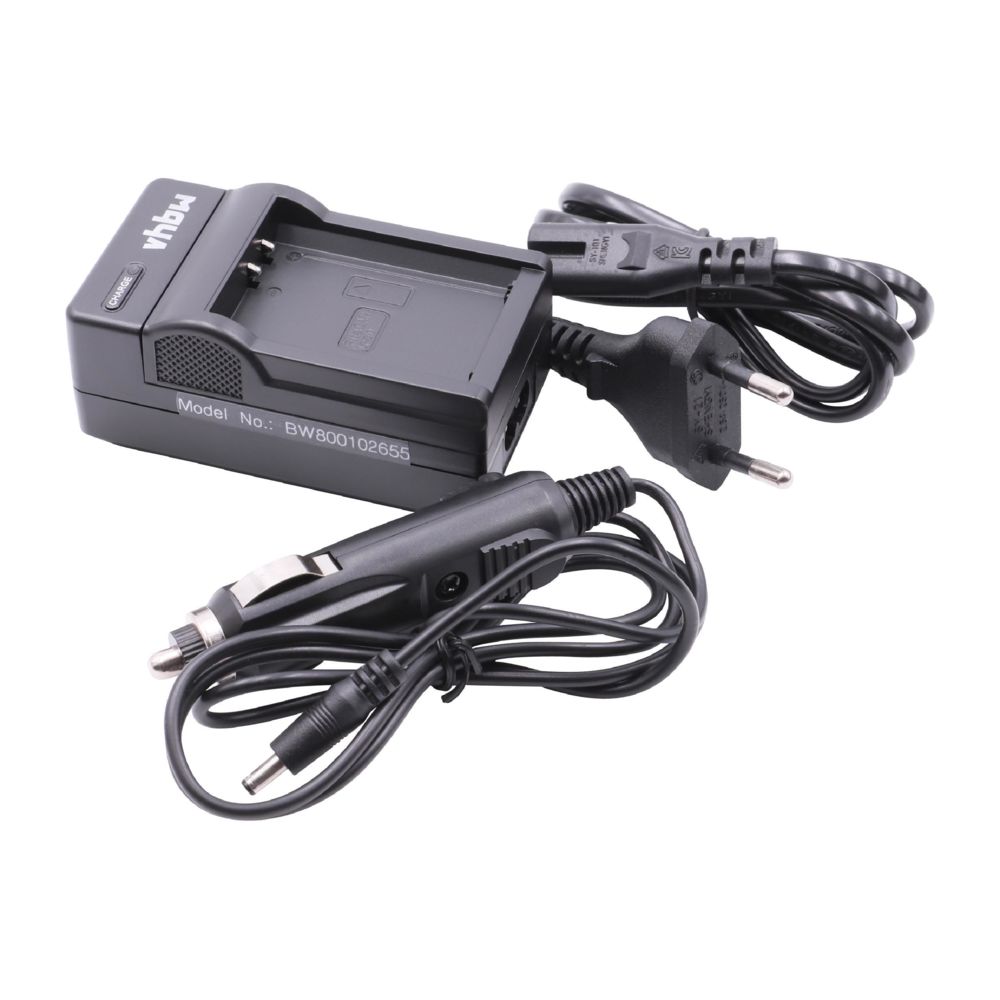 Vhbw - Chargeur câble de charge bloc alimentation + chargeur allume-cigare batterie CANON LP-E10, LP-E 10 pour Canon EOS Rebel T3, Rebel T5. - Batterie Photo & Video