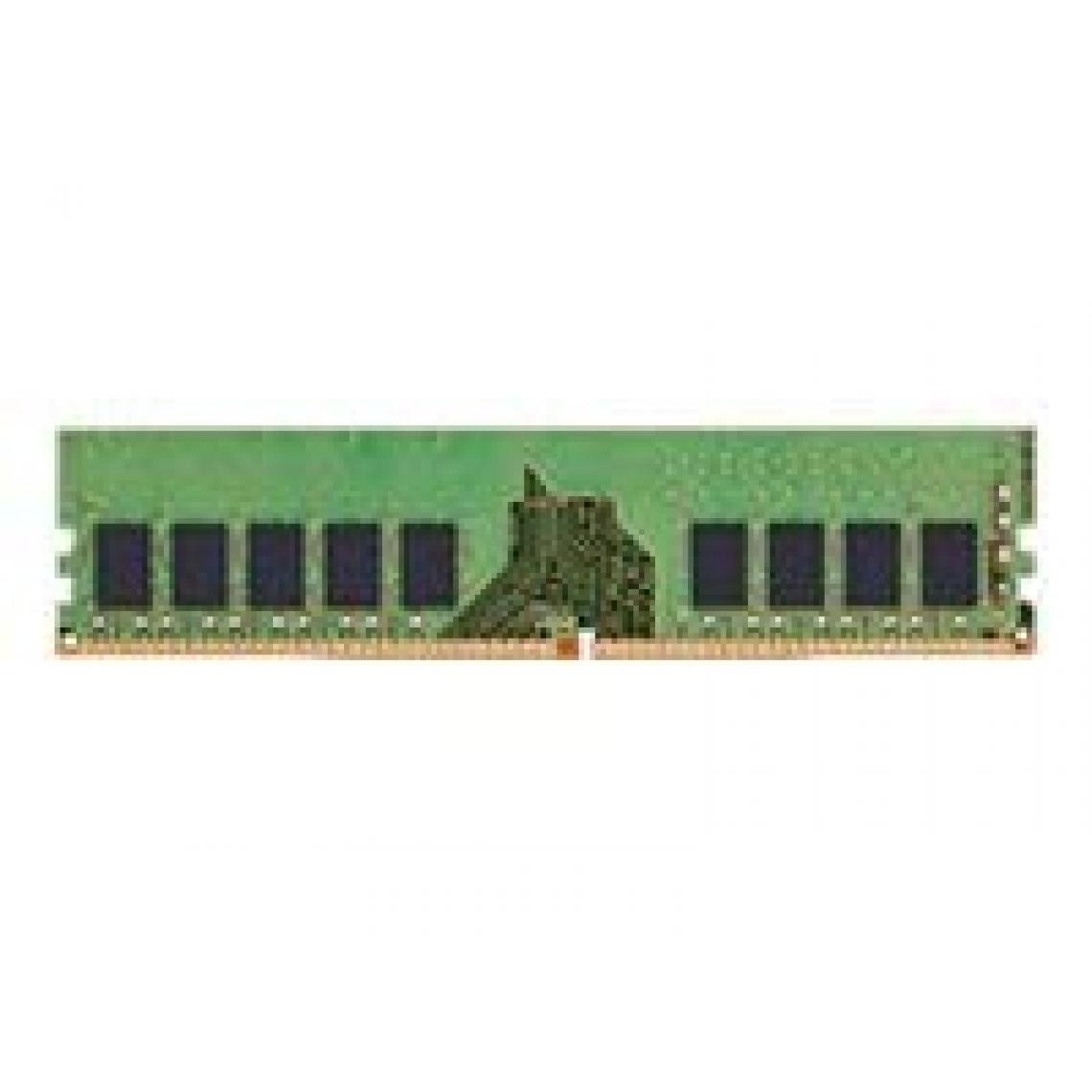 Kingston - 16Go DDR4-2666MHz ECC Module 16Go DDR4-2666MHz Single Rank ECC Module - PC Fixe