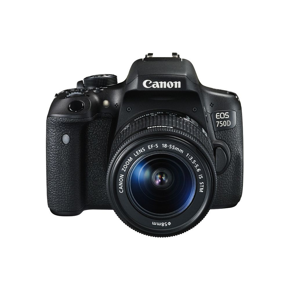 Canon - PACK CANON EOS 750D + 18-55 IS STM - Reflex Grand Public