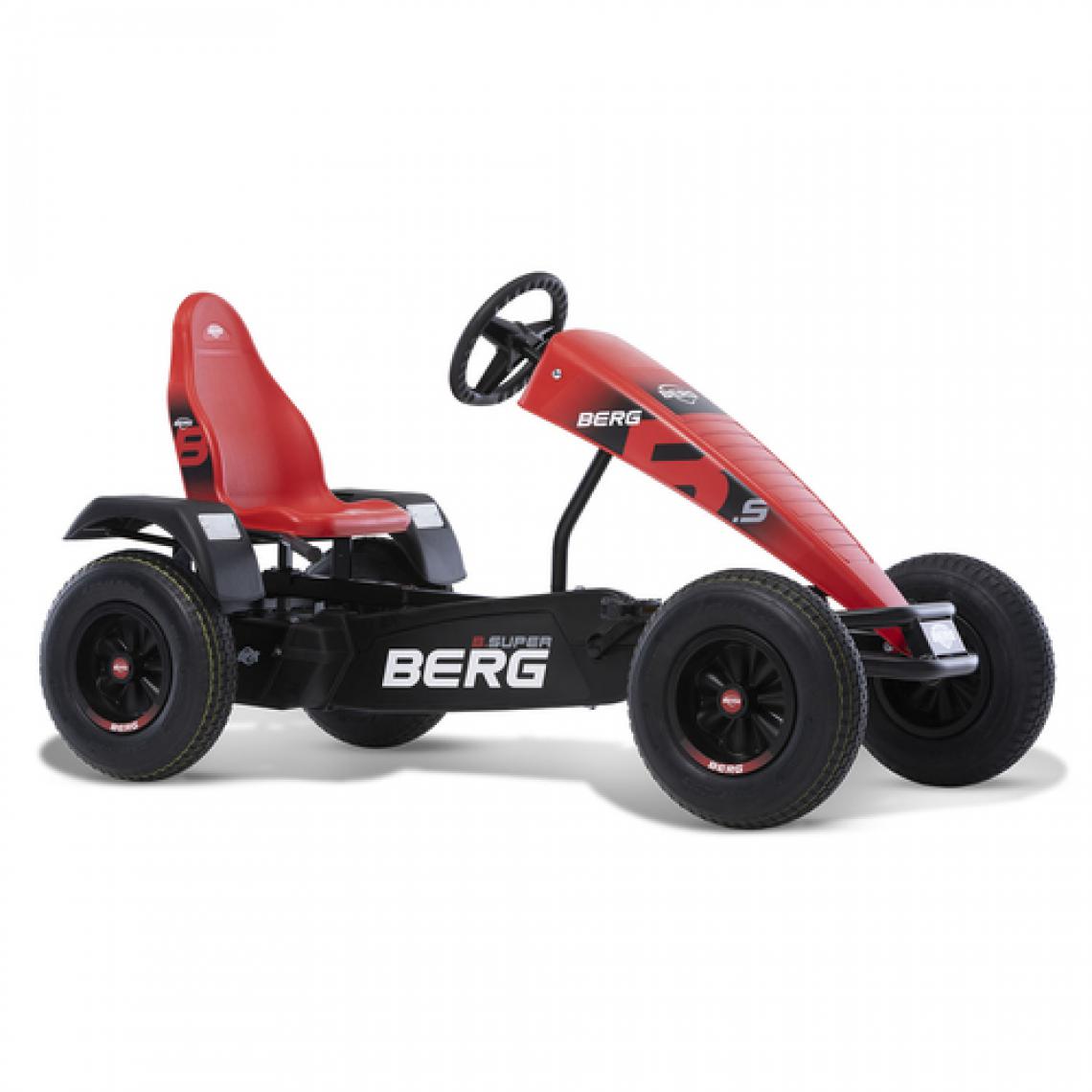 Berg - BERG E-kart à pédales avec XXL-frame B.Super Red avec 3 vitesses - Véhicule à pédales