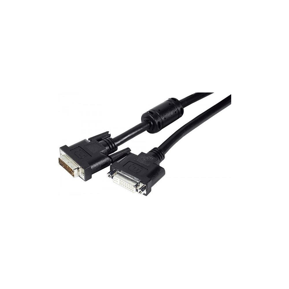 Abi Diffusion - Rallonge DVI-D Dual Link M/F - 5.00m - Câble Ecran - DVI et VGA