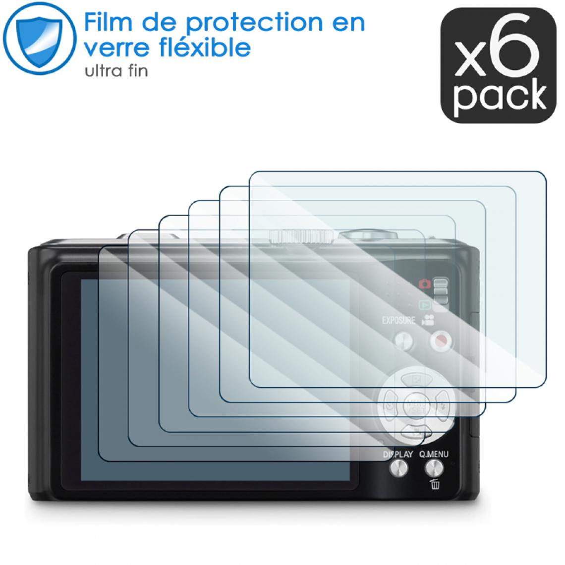Karylax - Verre Fléxible Dureté 9H pour Olympus E-PL10 [Pack x6] - Protection écran smartphone