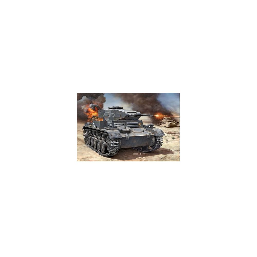 Revell - Maquette Char : PzKpfw II Ausf. F - Chars