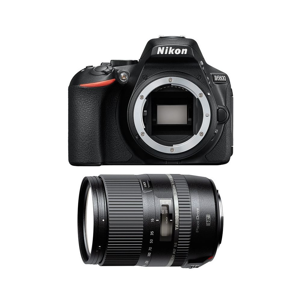 Nikon - PACK NIKON D5600 + TAMRON 16-300mm VC PZD - Reflex professionnel