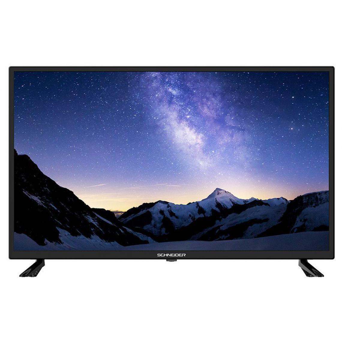 Schneider - TV LED - LCD 32 pouces SCHNEIDER HDTV 73.3cm F, LED32-SC410K - TV 32'' et moins