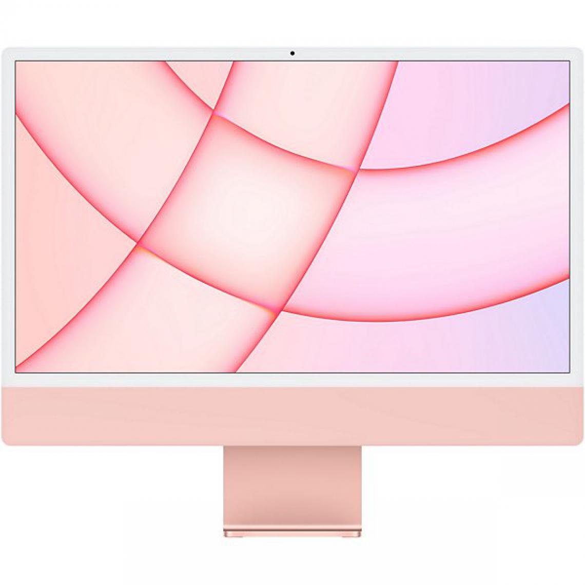 Apple - iMac IMAC24 MJVA3FN 256GB Pink Puce M1 GPU8/CPU7 - PC Fixe
