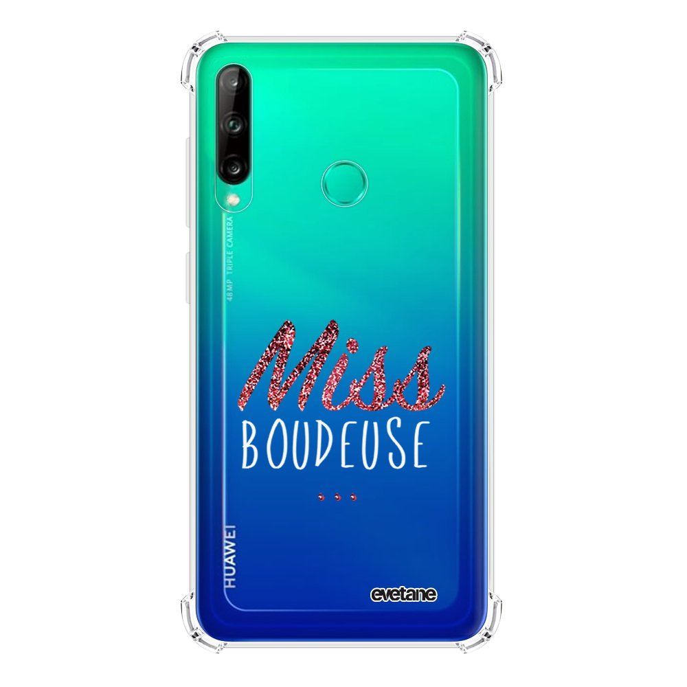 Evetane - Coque Huawei P40 Lite E anti-choc souple avec angles renforcés transparente Miss Boudeuse Evetane - Coque, étui smartphone