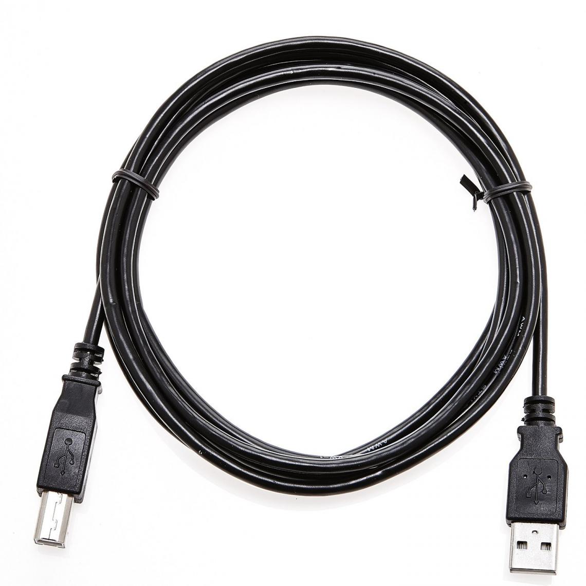 Ineck - INECK - USB 2.0 - cable usb A-B pour l'imprimante, Scanner, copieur - Noir 5M - Câble antenne