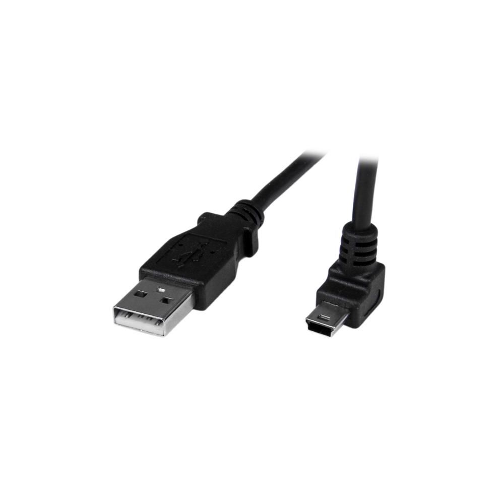 Startech - StarTech.com Câble Mini USB 1 m - A vers Mini B coudé 90° vers le haut - Câble USB
