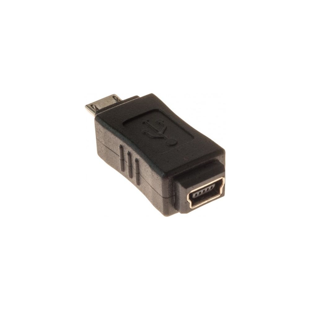Abi Diffusion - ADAPTATEUR USB 2.0 MINI 5 PTS F / MICRO B M - Câble USB