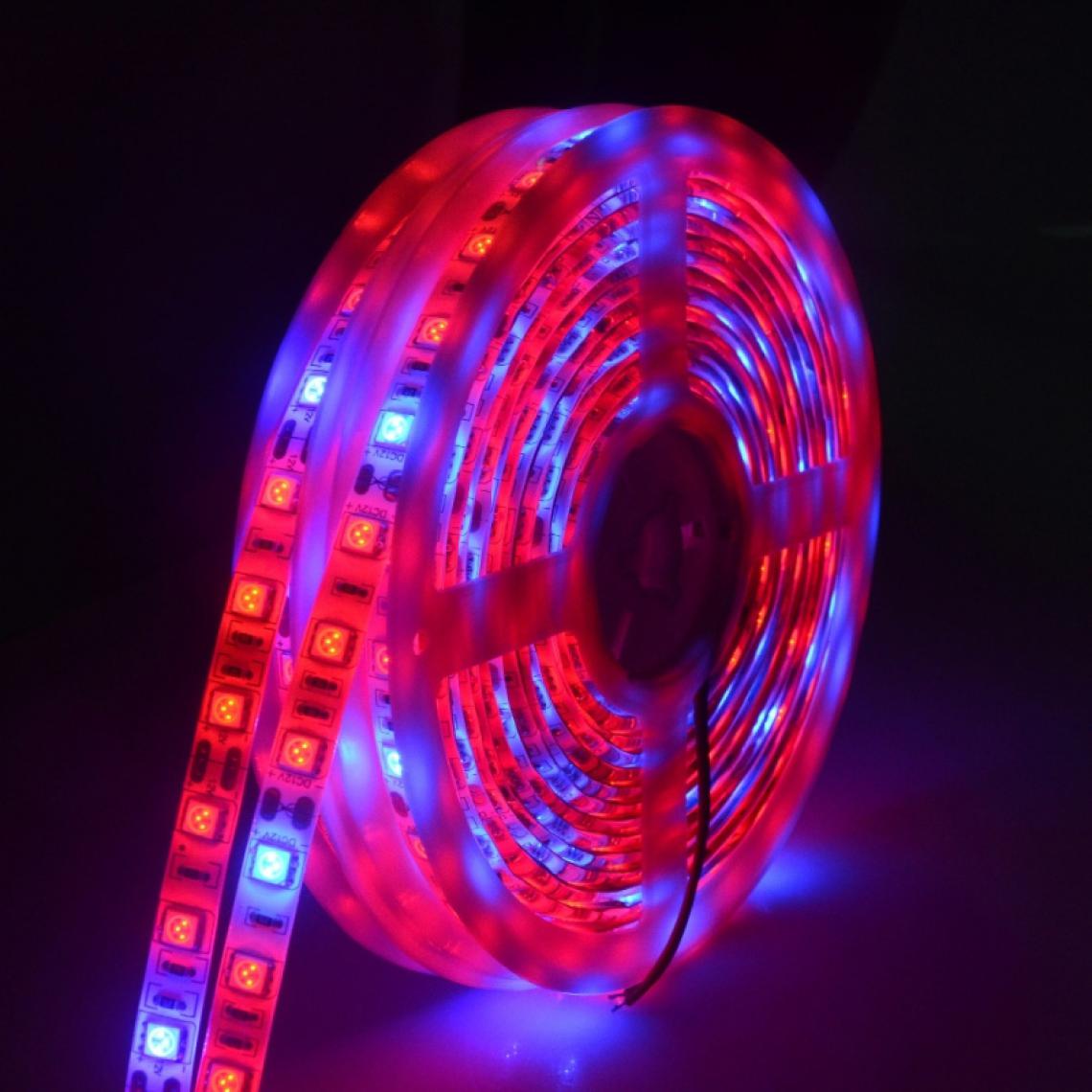 Wewoo - Lampe 5m 300 LEDs SMD 5050 Fitolampy de spectre complet de la lumière de bande LED élèvent des lumières pour la plante hydroponique de serre non imperméable 4 rouges 1 bleu - Lampes à poser