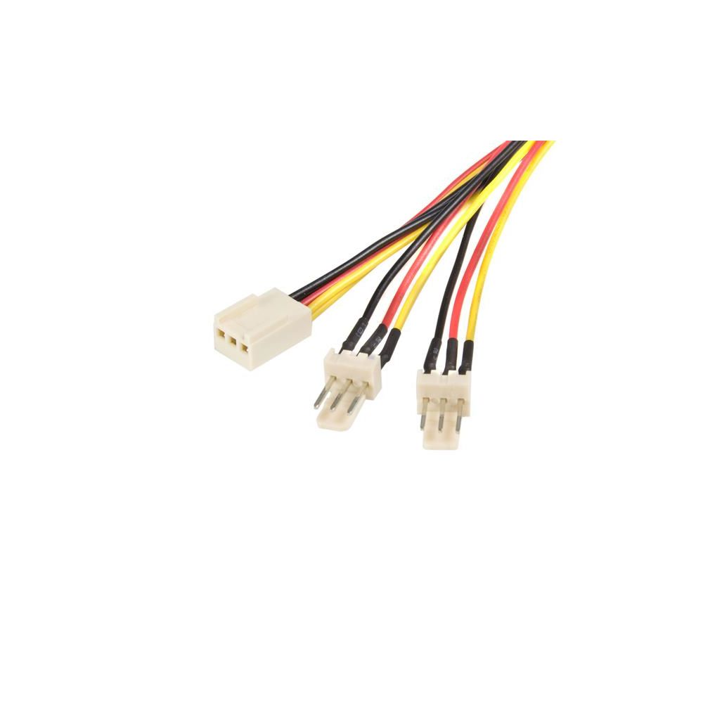 Startech - StarTech.com Câble d'alimentation en Y pour ventilateur Molex de 30 cm - Câble répartiteur 1x TX3 (F) vers 2x TX3 (M) - Câble antenne