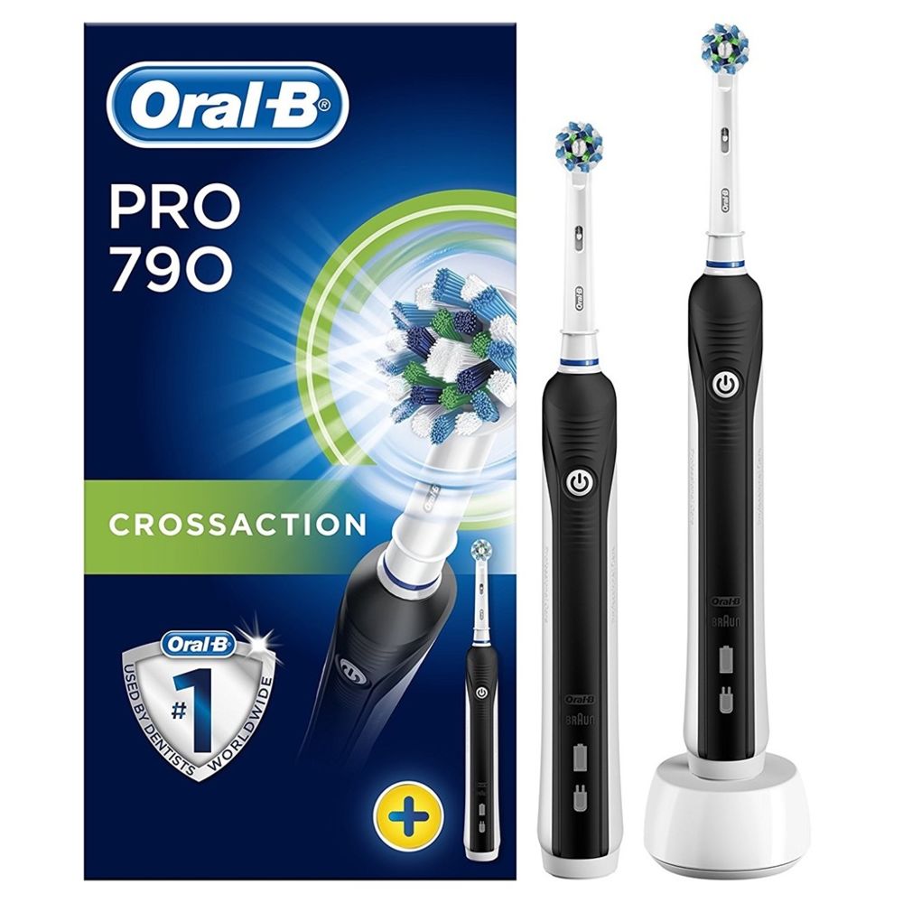 Oral-B - Brosses à dents électriques Oral-B Pro 790 CrossAction Duo - Brosse à dents électrique