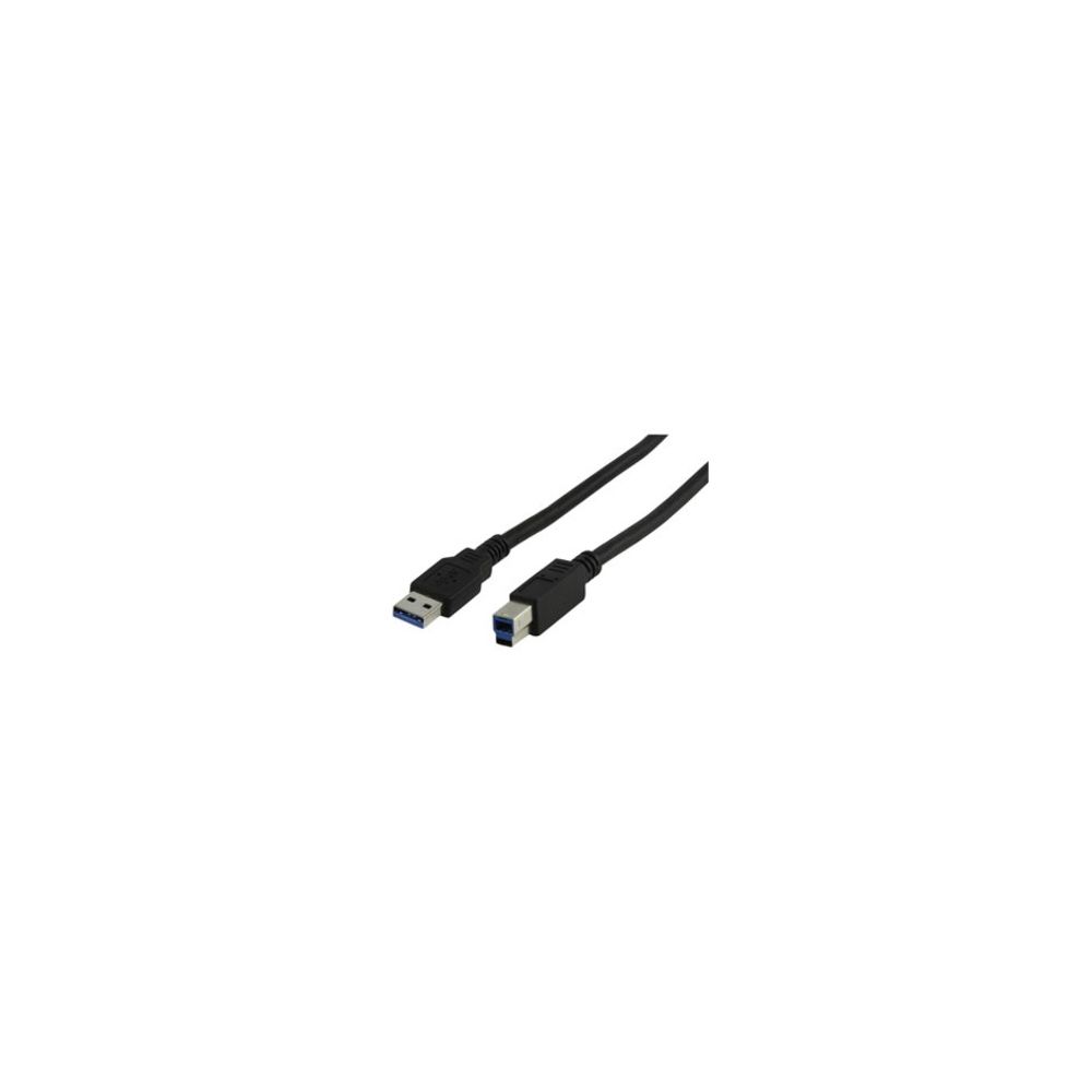 Cabling - CABLING Câble USB 3.0 A-B pour imprimante / scanner QUALITE SUPERIEURE Blindé. Pour HP Lexmark Epson Canon IBM Brother . Longueur 3M. Noir - Câble USB