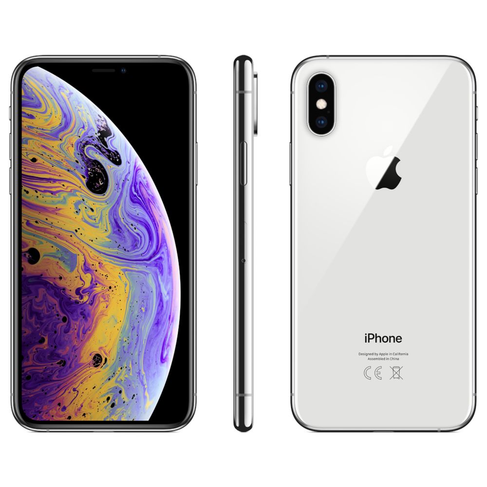 Apple - iPhone XS - 64 Go - MT9F2ZD/A - Argent - iPhone