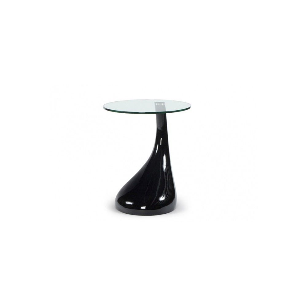Declikdeco - Table d'Appoint Design Snoopy Noir - Tables d'appoint