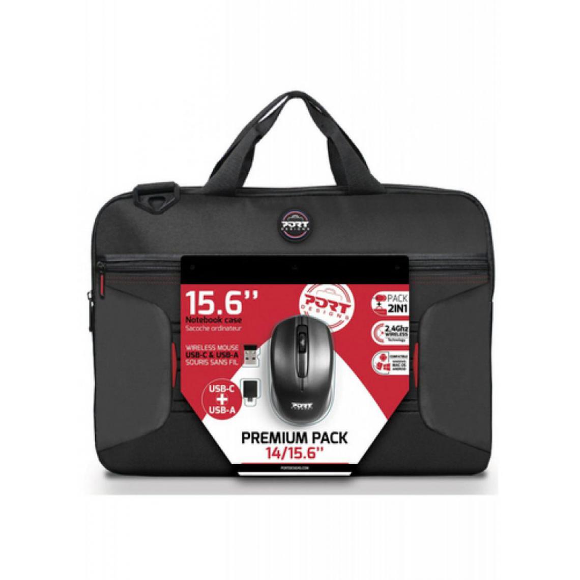 Port Designs - Premium Bundle Laptop Case & Wireless Mouse - Sacoche, Housse et Sac à dos pour ordinateur portable