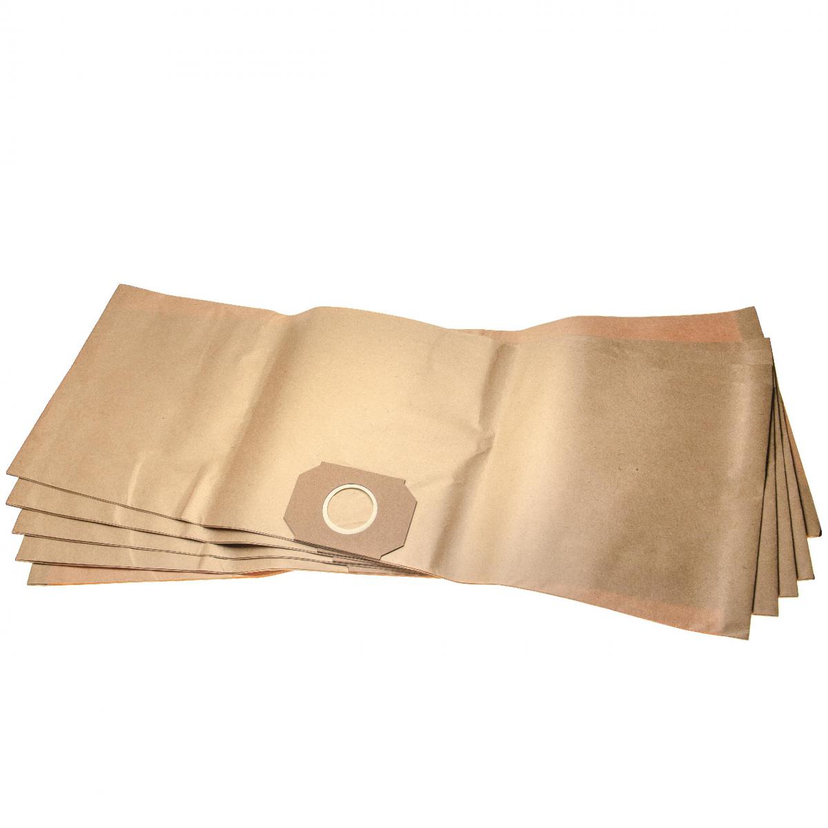 Vhbw - vhbw 10 sacs papier compatible avec Thomas INOX 1530, 1030 E, 1235 Silverstar, 826 SD, 826 SDE aspirateur 32cm x 90cm - Cordons d'alimentation