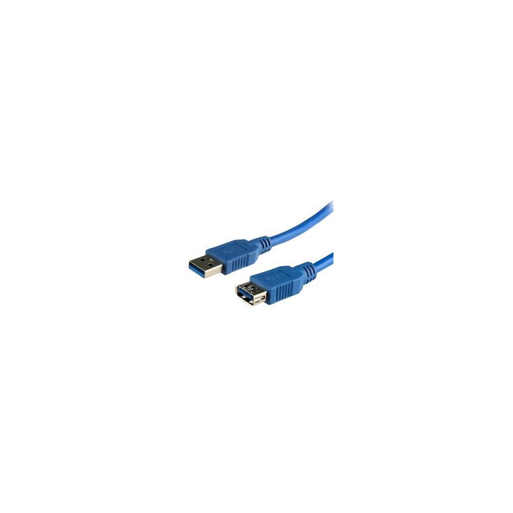 Cabling - CABLING Rallonge de câble USB 3.0 M/F 1m bleu - Câble USB