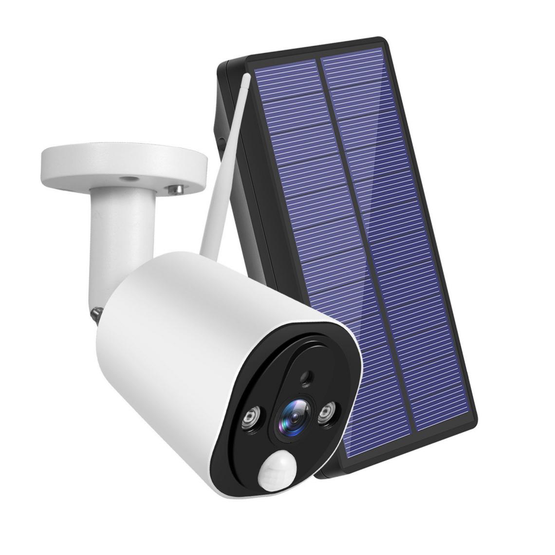 Justgreenbox - Caméra de sécurité sans fil à énergie solaire - 1005001798591808 - Caméra de surveillance connectée