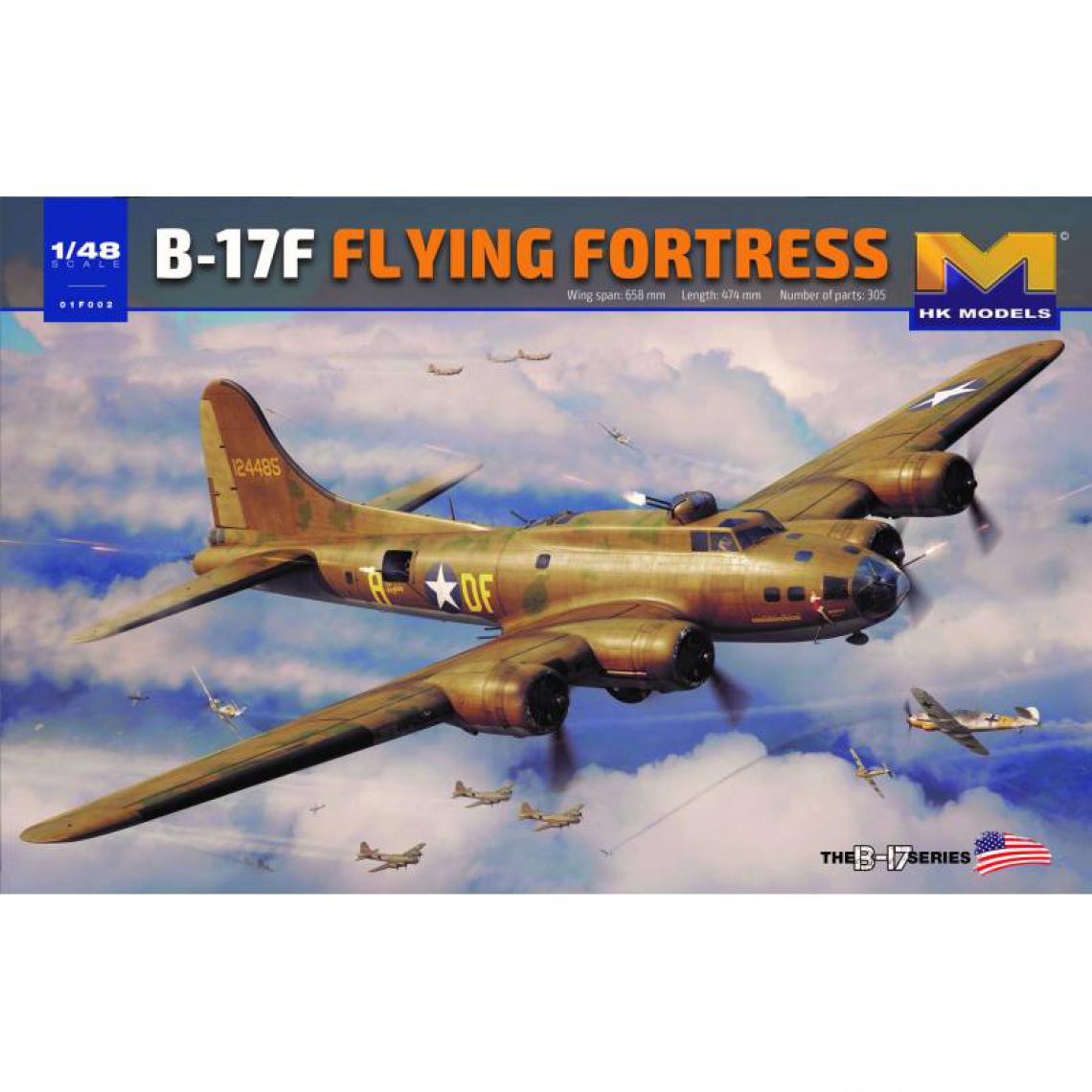 Hk Models - Maquette Avion B-17f Flying Fortress (memphis Belle) - Avions