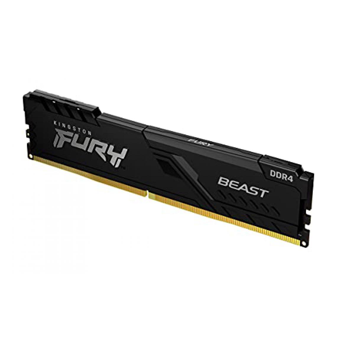 Kingston - 32Go 3000MHz DDR4 CL16 DIMM 32Go 3000MHz DDR4 CL16 DIMM FURY Beast Black - PC Fixe