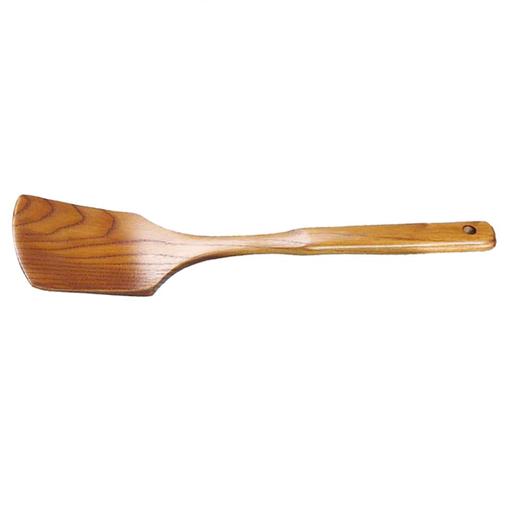 marque generique - Cuisine en bois solide naturelle de Turner faisant cuire la cuisine servant la spatule en bois B - Plaques de cuisson