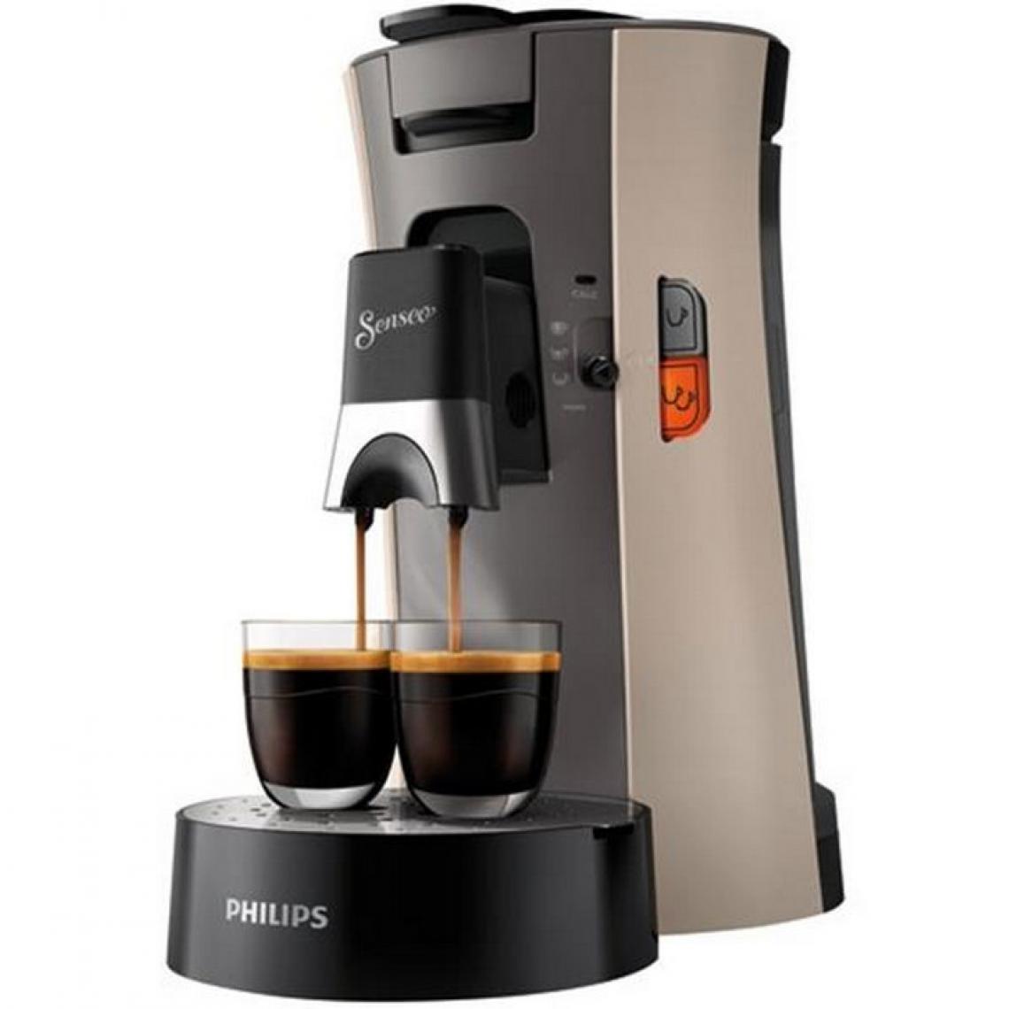 Philips - PHILIPS SENSEO Select CSA240/31 Machine a café dosettes - Nougat - Expresso - Cafetière