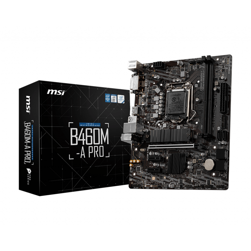 Msi - INTEL B460M-A PRO - Micro-ATX - Carte mère Intel