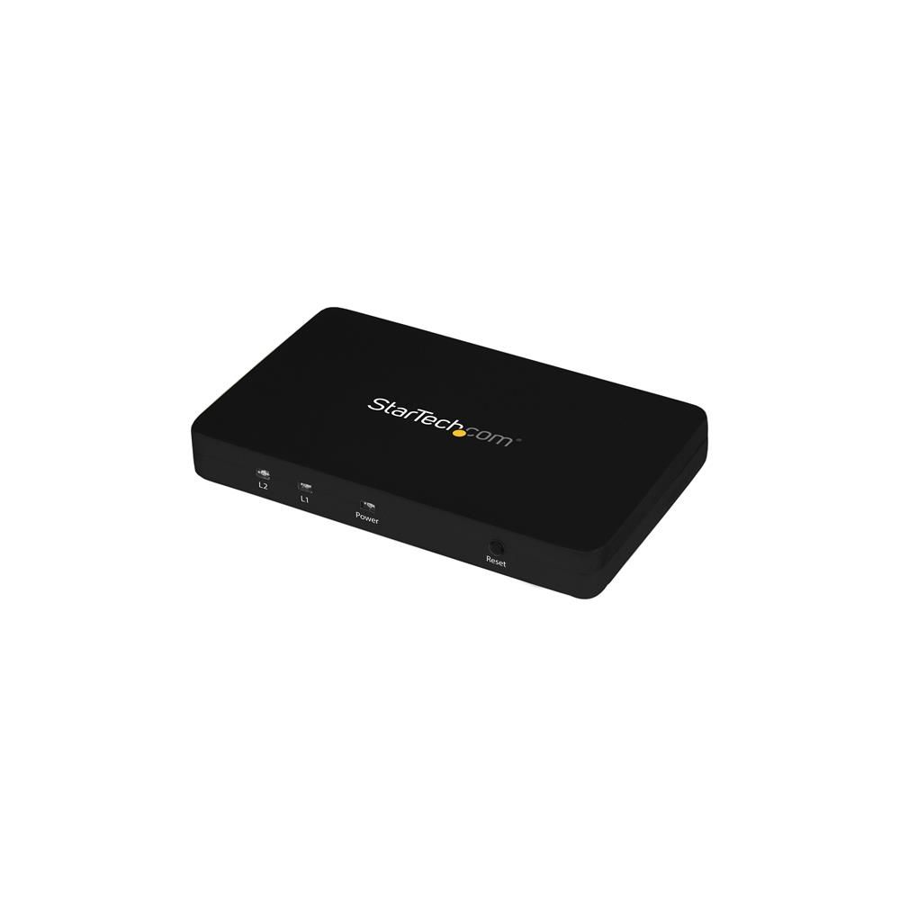 Startech - StarTech.com Splitter vidéo HDMI 4K à 2 ports - Répartiteur HDMI 1 x 2 avec boîtier en aluminium - Convertisseur Audio et Vidéo