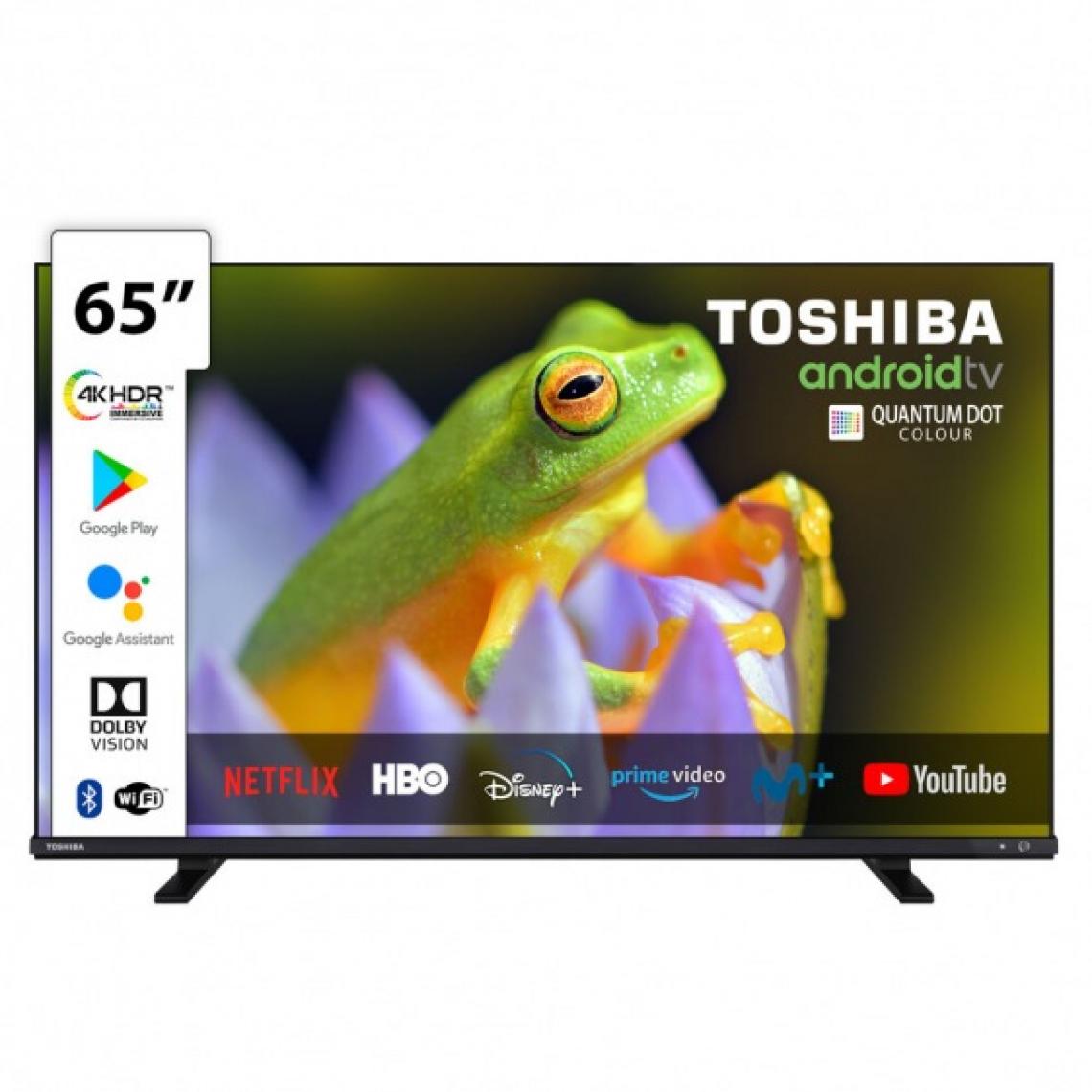 Toshiba - TV intelligente Toshiba 65UA4C63DG 65" 4K ULTRA HD QLED WIFI - TV 56'' à 65''