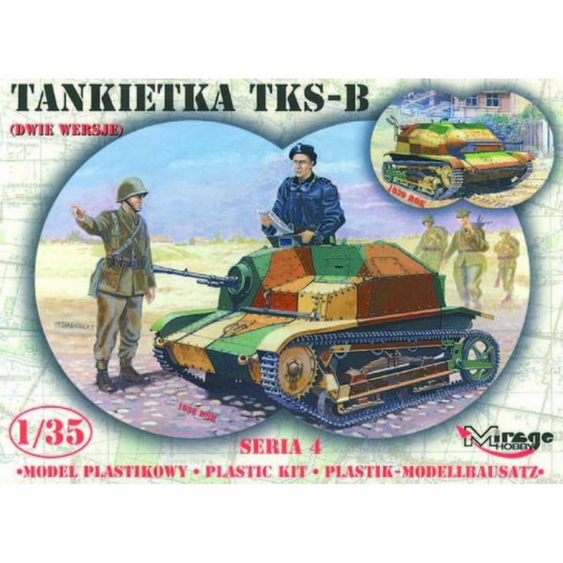 Mirage Hobby - TKS-B Tankette - 1:35e - Mirage Hobby - Accessoires et pièces