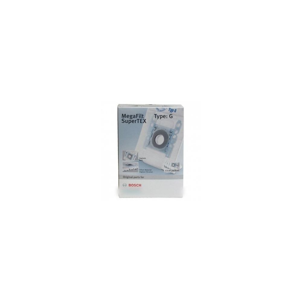 Bosch - Sachet de sac type g + micro filtre pour aspirateur bosch b/s/h - Sacs aspirateur